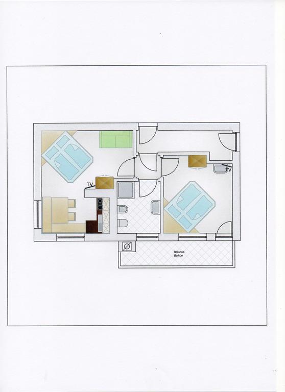 Apartments Brunella La Villa  Dış mekan fotoğraf